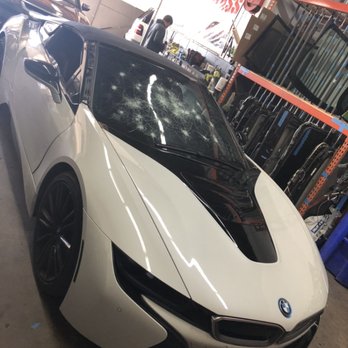 Windshield replacement completed on a Hyundai Elantra at Majesty Auto Glass in Chula Vista.